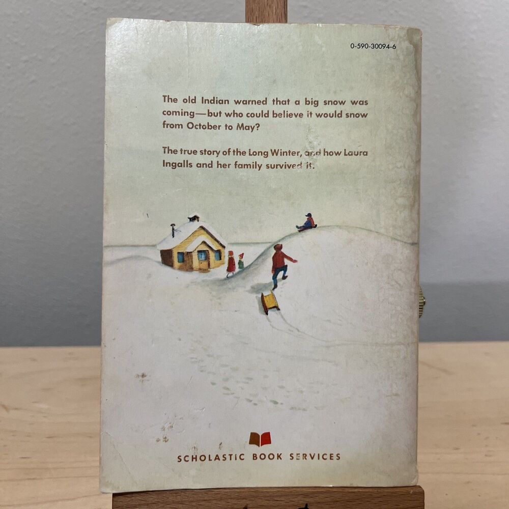 The Long Winter Laura Ingalls Wilder Vintage Paperback 1968 - Picture 3 of 6